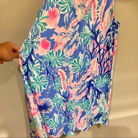 Lilly Pulitzer Kristen Dress - Jet Stream - Sz XS - Picture 4 of 7